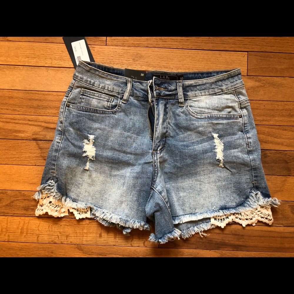 L&B JEAN SHORTS